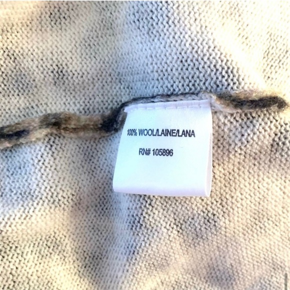 WORTH New York Wool Knit Sweater Set, Leopard print - Picture 8 of 9